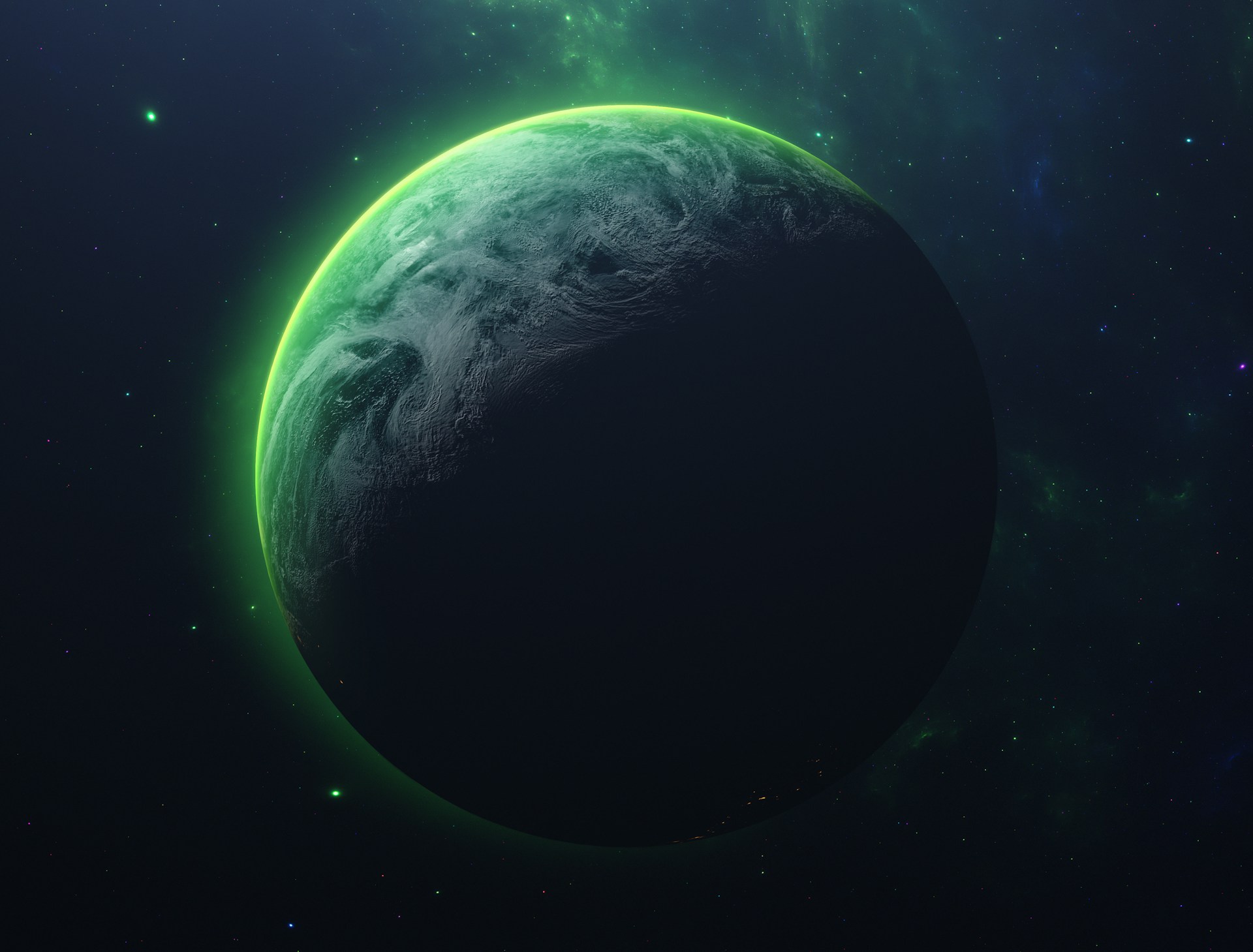Planete terre image 3D